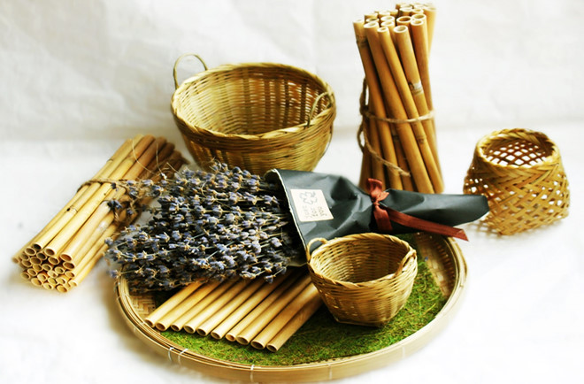 ống hút tre