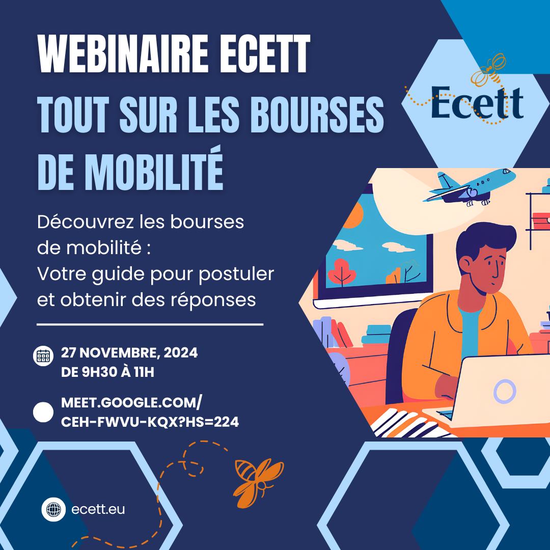 Webinaire sur les bourses de mobilité